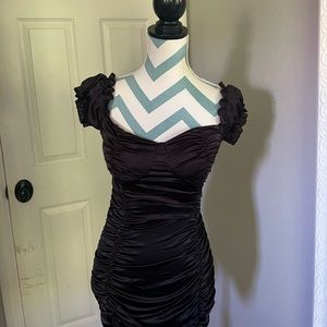 **Black Mini Formal Dress**